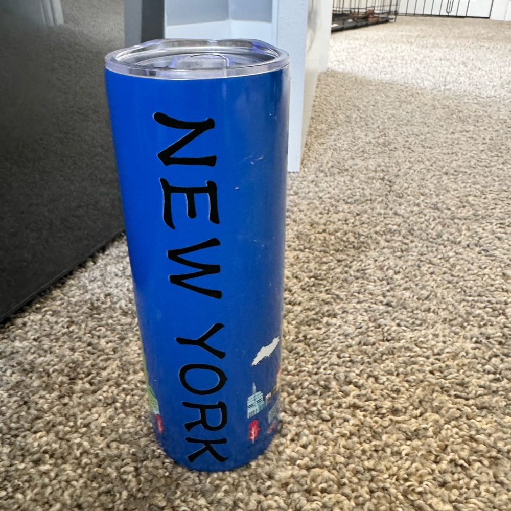 Blue New York Tumbler
